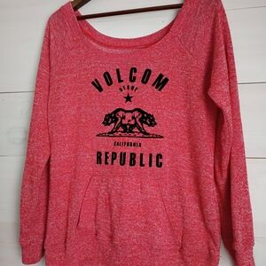Volcom Republic Pullover Sweatshirt Women's Medium